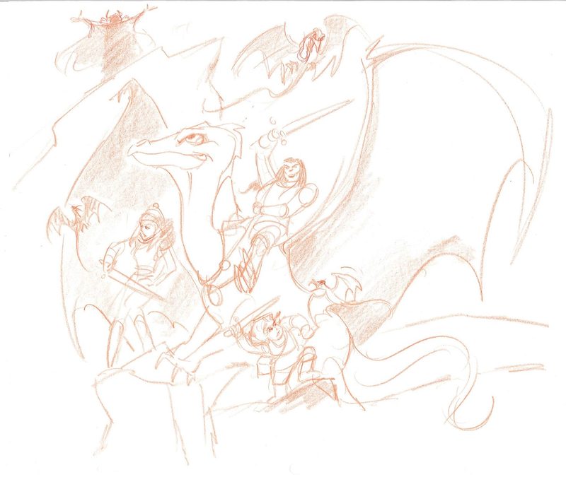 Illustration for article titled Check out art from the Lucasfilm Willow cartoon that never was